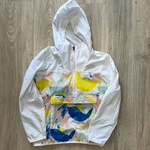 North Face Windall pullover jacket Big Girls:10/12